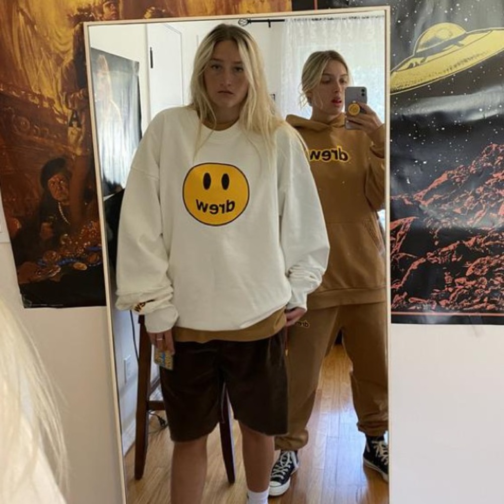 Drew House Mascot Crewneck - Off White